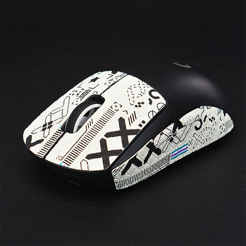 For Logitech G Pro X Superlight GPW Wireless No Mouse DIY Handmade Mouse Grip Tape Skate Sticker Non Slip Lizard Skin Suck Sweat