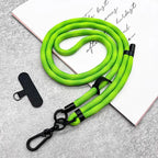 150CM Length Phone Lanyard Adjustable Detachable Neck Cord Outdoor Universal Crossbody Strap Card Clip for Mobile Phone Case