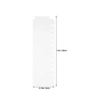 10Pcs Plastic Binder Dividers Writable Tabs Mini Index Dividers Loose Leaf Notebook Tabs Planner Dashboard Inserts Office School