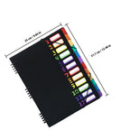 24 Pockets File Folder Organizer A4 Plastic Expanding Accordion Document Folder Elastic Band Closure Office School Home Filing