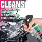 Car Engine Compartment Cleaning Agent, No Water Wash Oil Stain Remover, Deep Rust Removal and Cleaning/c.