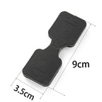50Pcs Blank Necklace Bracelet Display Foldable Adhesive Price Tag Holder Cards Packaging For Jewelry Small Businesses Supplies