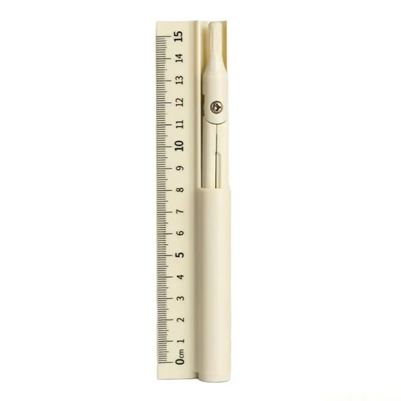 3 in 1 Drawing Ruler Tool Portable School Geometry Tool For Students