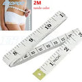 Measuring Tape 200cm/80 Inch Noise Elimination Body Waist Chest Measurement Retractable Measuring Ruler Fitness Ruler