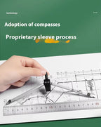 College student drawing tool set Professional construction engineering Combination assembly drawing  geometry set for school