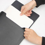 11 13 14 15 inch Laptop Sleeve Case Shockproof Ultra Thin PU Leather Ultrabook Cover Notebook Bag Protective Pouch