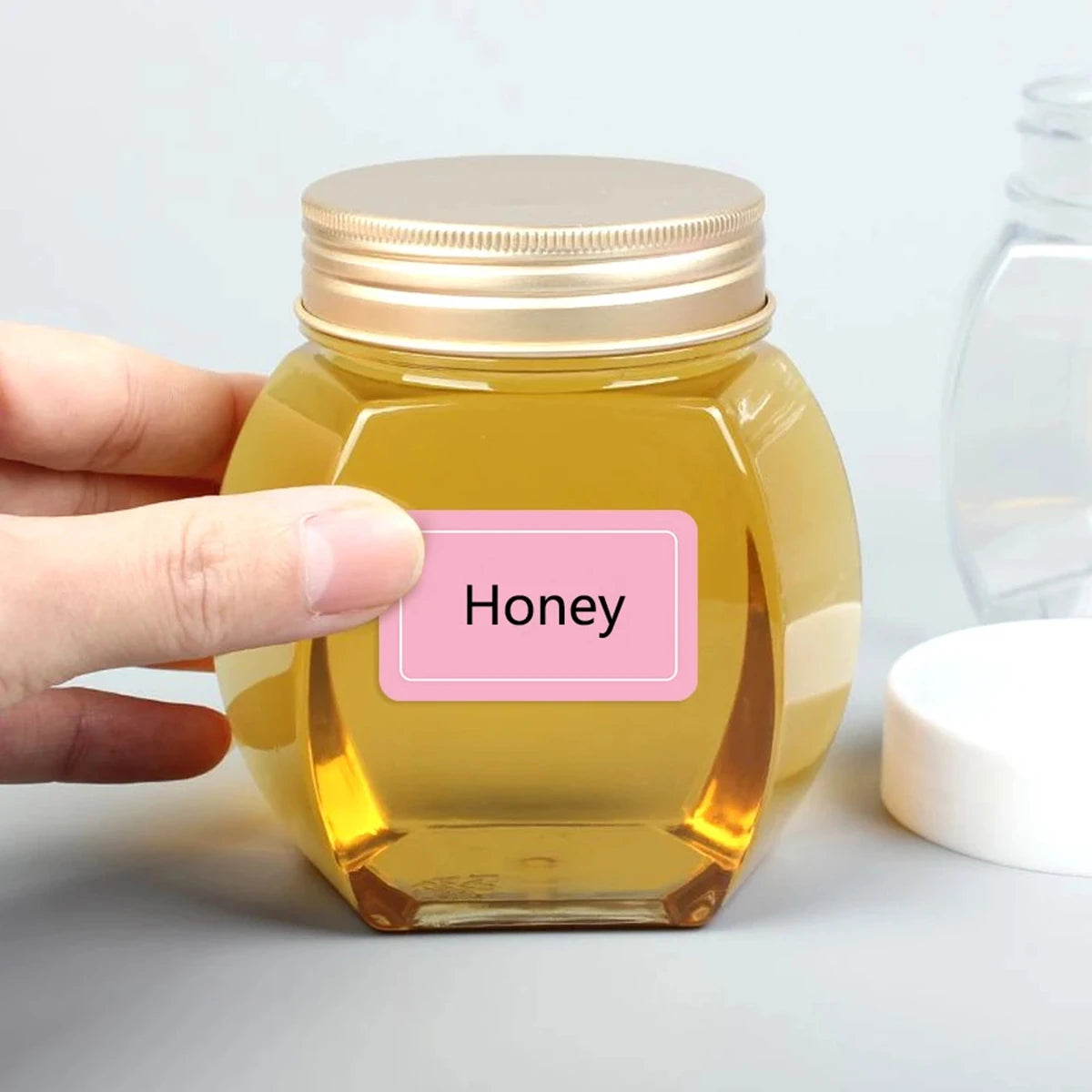 800Pcs Waterproof Self-adhesive Label Stickers Colorful Handwritten Name Index Sticker