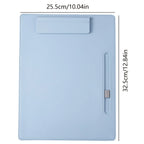 A4 leather writing clip, business folder, data book, office storage menu clip, contract book clip, music score clip