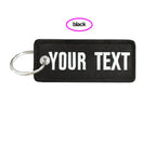 Personalized Name Customization Embroidery Patches, Car, Motorcycle, Backpack, Door Lock, Key-Chain Tag