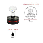 Custom Book library ink Stamp Personalized Self Inking Wedding Stamp Customized Photosensitive Seal Invitation name letter logo