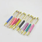 10 Pieces of Ballpoint Pens DIY Empty Pen Barrels for Handmade Quicksand Pens, Floating Flower Pens, Business Event Signature Pens, and Souvenirs