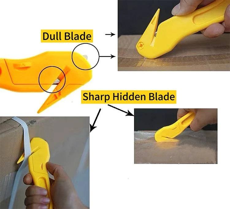 Multi-functional Household Portable Case Opener, Paper Cutter, Packaging Tape Cutter and Letter Opener Tool