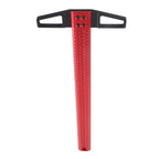 T Type Woodworking Ruler Hole Positioning Scribing Gauge Aluminum Alloy Measuring Tool for Carpenter