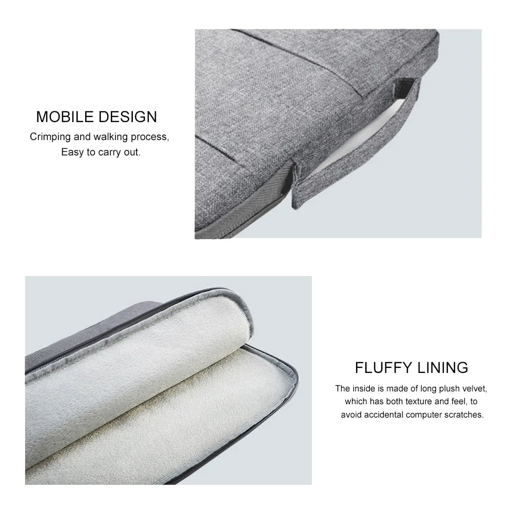 Laptop Notebook Case Tablet Sleeve Cover Bag 12 13 14 15 16 inch For Apple Matebook Air Pro 15.4 15.6 for Xiaomi Huawei HP Dell