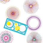 Geometry Spirograph Drawing Stencils Set Painting Template Art Crafts Creative Teenager Educational Toy Variety of Flowers Ruler