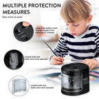 Eagle Auto Pencil Sharpener, Battery or USB Operated, Dual Holes, Dual Blades,  Portable,Office,School Supplies Stationery