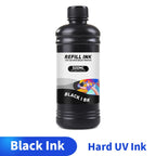 HINICOLE 500ml LED UV Ink 1000ml For Epson L800 L805 L1800 R280 R290 R330 1390 1400 1410 For DX5 DX6 DX7 Universal UV Printer