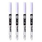 Fine tip permanent Paint Marker Pen DIY Paint Metallic Pen Permanent Gold SILVER Marker Touch Up,School Model Painting