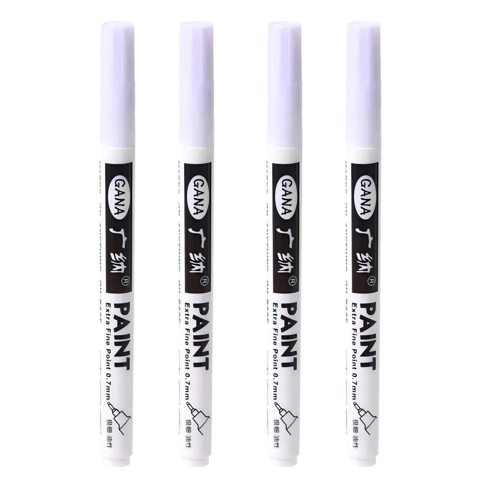 Fine tip permanent Paint Marker Pen DIY Paint Metallic Pen Permanent Gold SILVER Marker Touch Up,School Model Painting