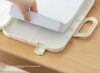 Test Paper Storage Bag Handbag Accordion File A4 Folder Large Capacity Test Paper File Homework Archive for High School Students