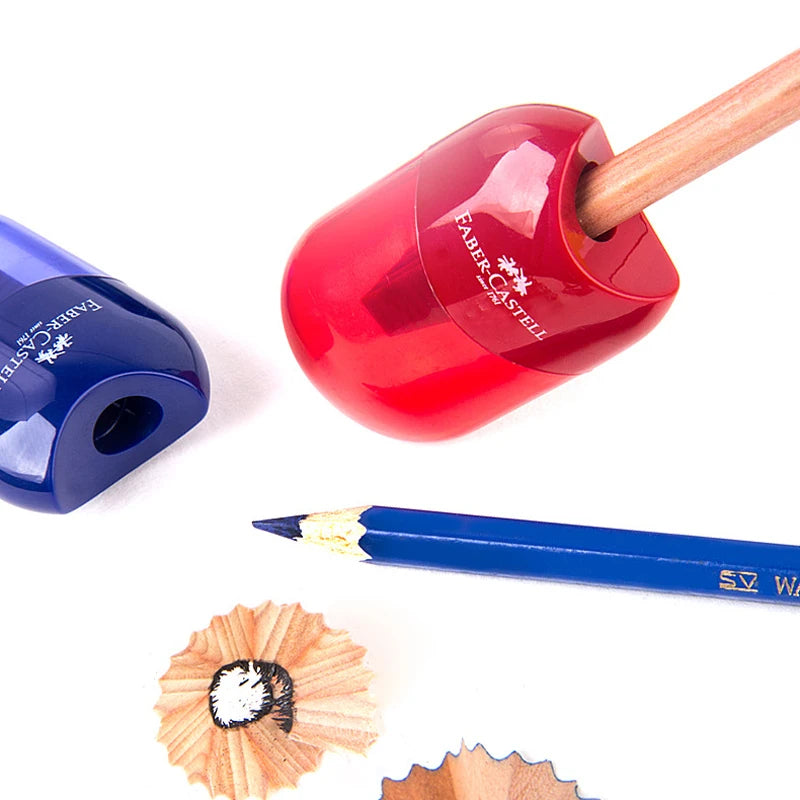 Faber Castell Pencil Sharpener Kawaii Single/Double Hole Pencil Cutter Sacapuntas Stationery Kids School Supplies Back to School