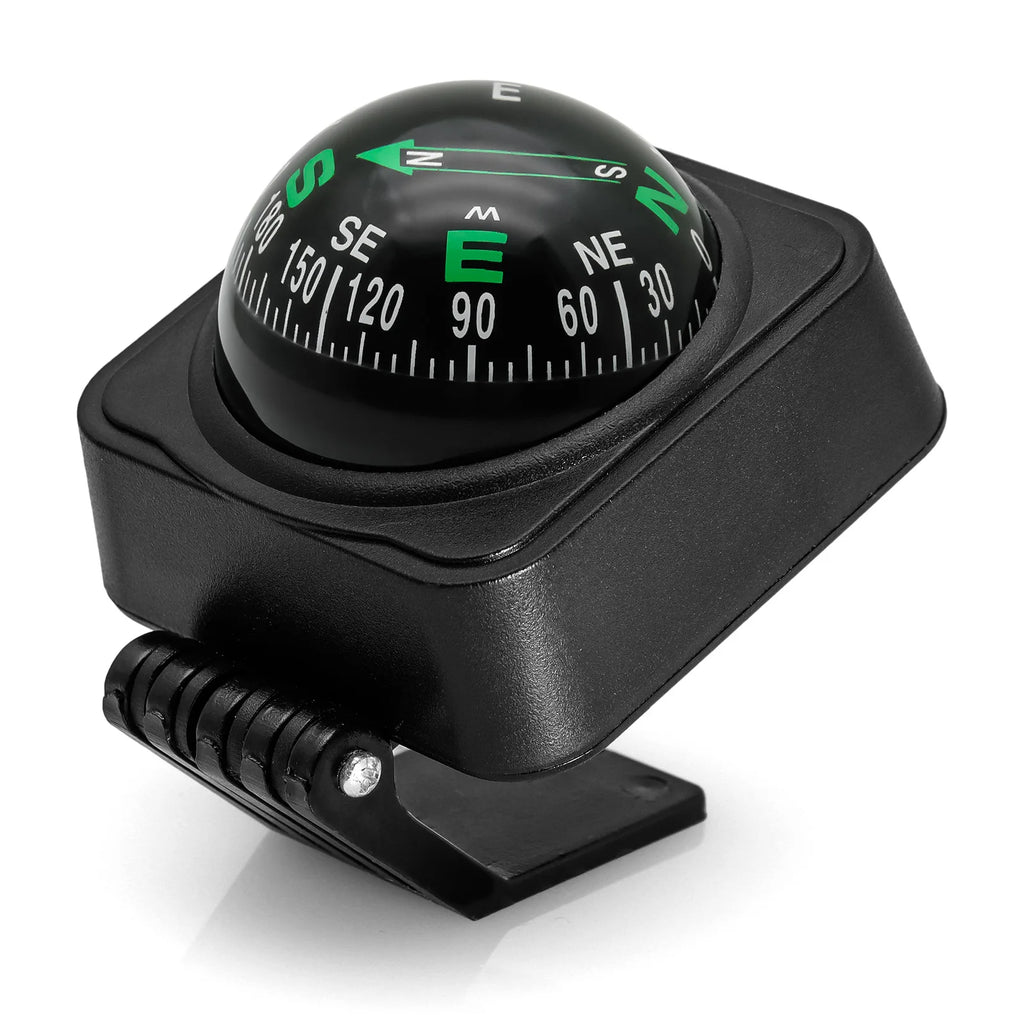 New Outdoor Navigation Dashboard Car Compass for Auto Car Boat Cycling Hiking Direction Pointing Guide Ball Shaped Compass