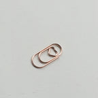 10pcs Mini Metal Paperclip Bookmark Binder Marking Paper Clips School Office Accessories