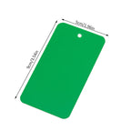 50pcs 4x6/5x9cm Rectangle Blank Plastic Tags Blank Merchandise Tag PVC Price Tags Waterproof Plastic Identification Price Tags