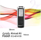 Free Custom Self Inking Engraving Pocket Stamp with Your Signature Design Text, Logo, Drawing