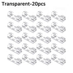 5/20PCS Adhesive Cable Clips Organizer Clips USB Wire Winder Holder Desk Cord Management For Earphone Mouse Cable in Home Office