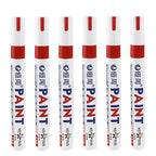 1/3/6/12 Colors Permanent Paint Marker White/Gold/silver Markers for Car Tire Tread Rubber Fabric Paint Metal Paint Marker Pens