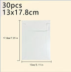 30pcs Envelope A3 A4 A5 A6 Postcards Message 250g Kraft Paper Autohesion Invitations Business Letters Express File Storage Bag