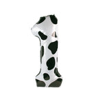 Cow Party Themed Disposable Tableware Set Paper Plates and Cow Napkins for Kids Cow Themed Birthday Party Decorations