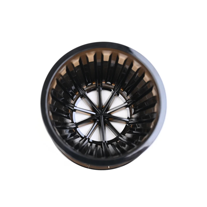 TIMEMORE B75 Basket Coffee Dripper Crystal Eye Pour Over Coffee Filter PCTG 1-2Cups Coffee Maker Flat Bottom Increase Uniformity