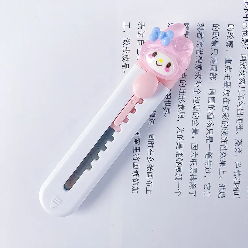Cute Cartoon Mini Cutter Utility Knife Student Art DIY Tools Creative Stationery School Supplies