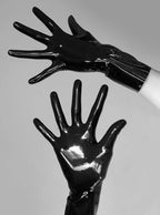 Sexy Long Short Latex Glove for Women Punk Gloves Sexy Hip-pop Jazz Outfit Mittens Culb Wear Cosplay Costumes Accessories