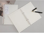 Translucent Frosted Notebook Inner Core Planner Binder Accessories Diary Stationery School Supplies A5 B5