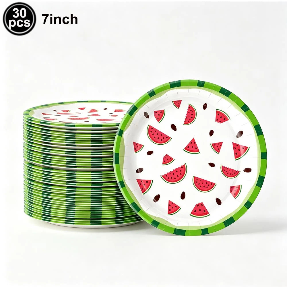 Watermelon Party Tablecloth Plastic TableCover One in a Melon Theme Girl Birthday Decoration 1st 2nd 3th Birthday Party Supplies