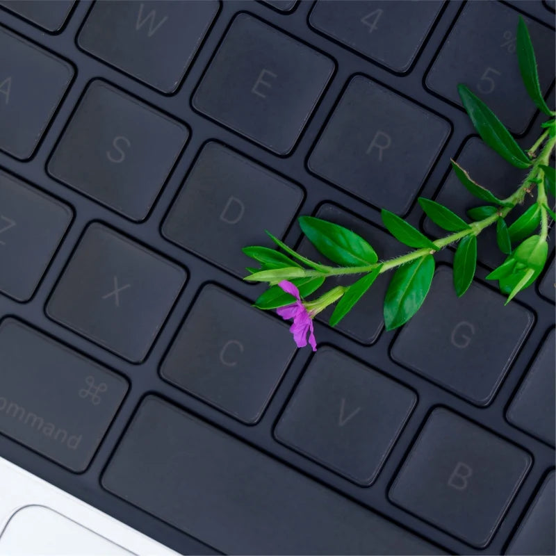 (Us American Version) Translucent Gray Mbp Suitable for Apple Mac Book Keyboard Stickers, Translucent Protective Stickers, Compatible with 13- 16inch MacBook Air/Pro