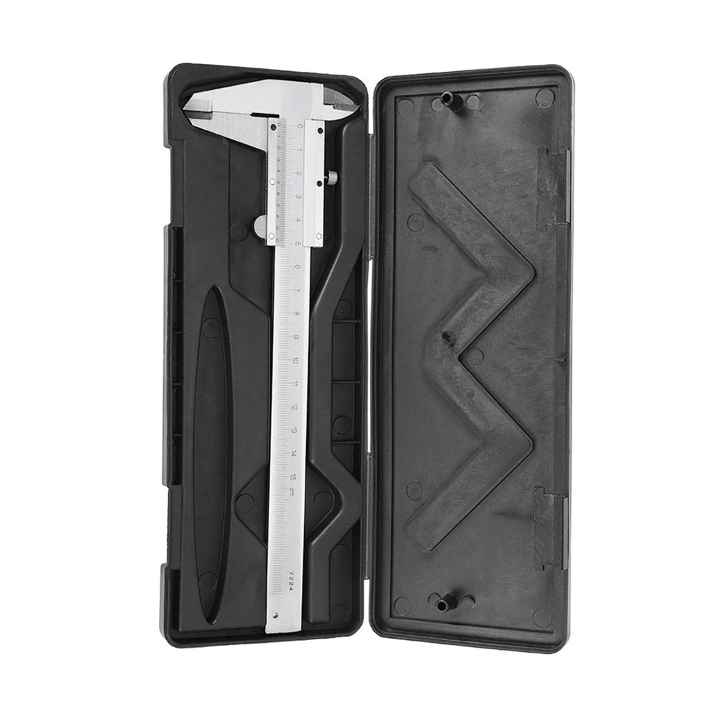 0-150mm High Accuracy Carbon Steel Metal Vernier Caliper Micrometer Gauge Measuring Tool