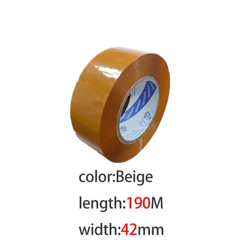 Oversized Roll Sealing Box Tape, Special Tape for Packing and Sealing Boxes, High Viscosity and High Toughness, Household Tape