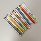 10-Pack of Erasable Pens with Random Designs, Blue Ink, Cute Bear Erasable Pens, Animal Erasable Gel Pens, Cartoon-Themed Erasable Pens for Students, Thermal Erasable Pens, Stationery with Smooth Writing