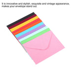 50/100Pcs Mini Paper Envelopes 10x7cm Mini Gift Greeting Card Business Card Envelope Western Envelopes for Wedding Invitation
