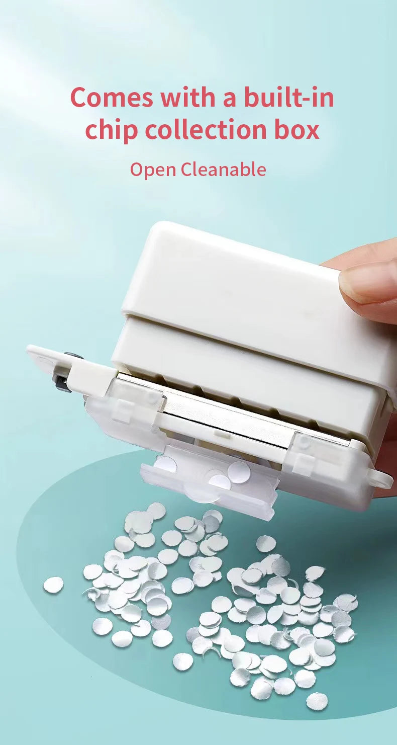 New 6 Holes Hole Puncher A4 A5 B5 Loose Leaf Paper Hole Punch Standard Hole Punch DIY Office Binding Tool Office School Supplies