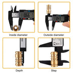 150mm 100mm Electronic Digital Caliper Carbon Fiber Dial Vernier Caliper Gauge Micrometer Measuring Tool Digital Ruler
