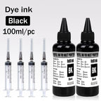Dye ink Refill kit For HP 301 302 304 305Xl Printer For Epson Canon 40 41 445 446 Brother Lexmark Samsung Dell Inkjet Printer