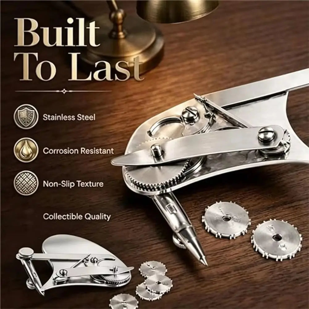 Vintage Precision Ruling Pen Set Interchangeable Wheels Comfortable Handheld Shape Drawing Tool Four Specifications