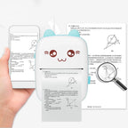 C9 mini HD printer portable sticker label Printer Bluetooth pocket thermal printer with paper for student note inkless printing