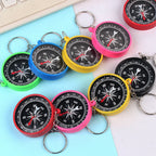 Outdoor Compasses Keychain,Children Mini Compasses Keychain Portable Easy Hanging Key Chains Accessories For School,Outdoors