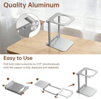 Foldable Coffee Aluminum Alloy Back Pillow for Couples Foam Wireless Electric Portable Espresso Drip Holder Support Backrest